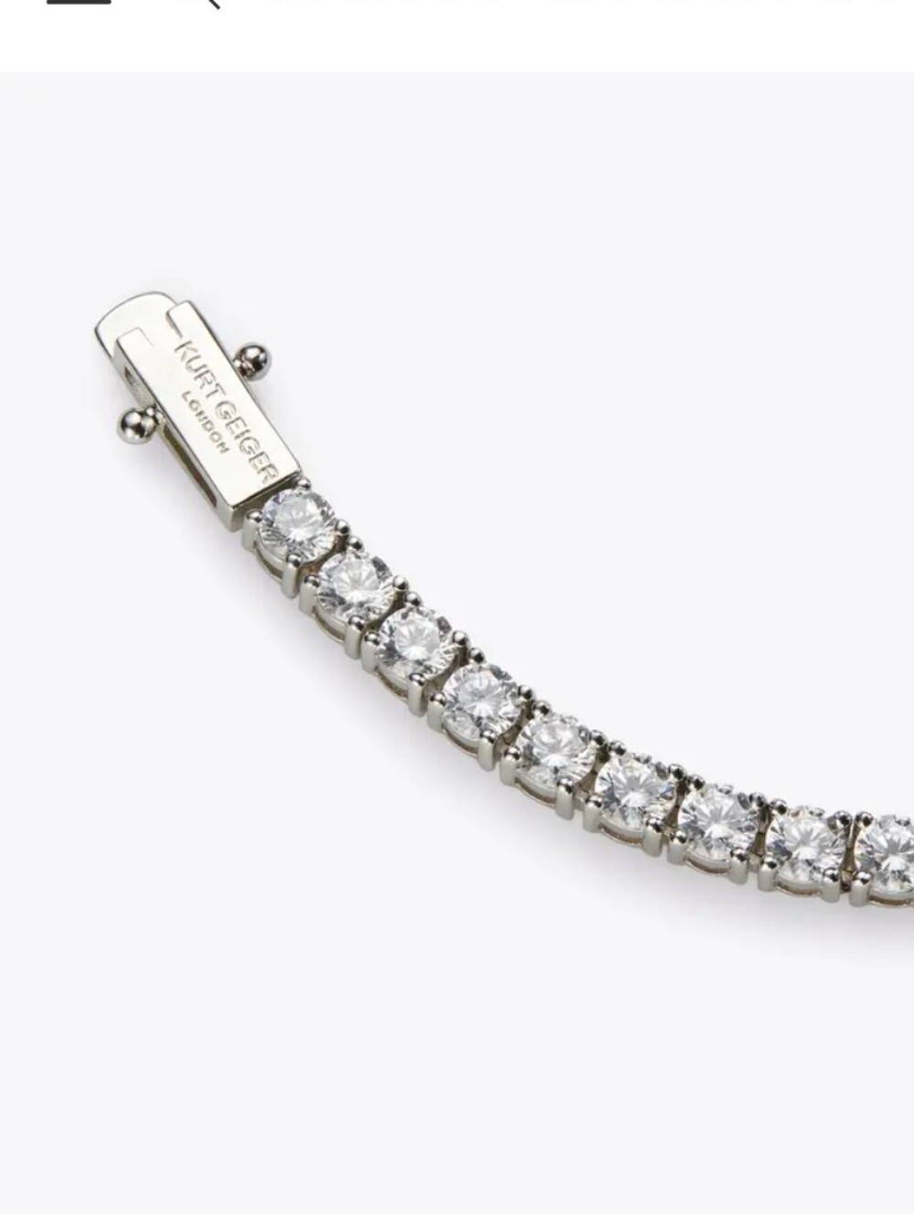 Kurt Geiger Crystal We Are One Bracelet Nib Very Rare - Picture 2 of 6